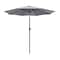 Villacera 9-Foot Outdoor Patio Umbrella, Gray 83-OUT5446 - alternate 5